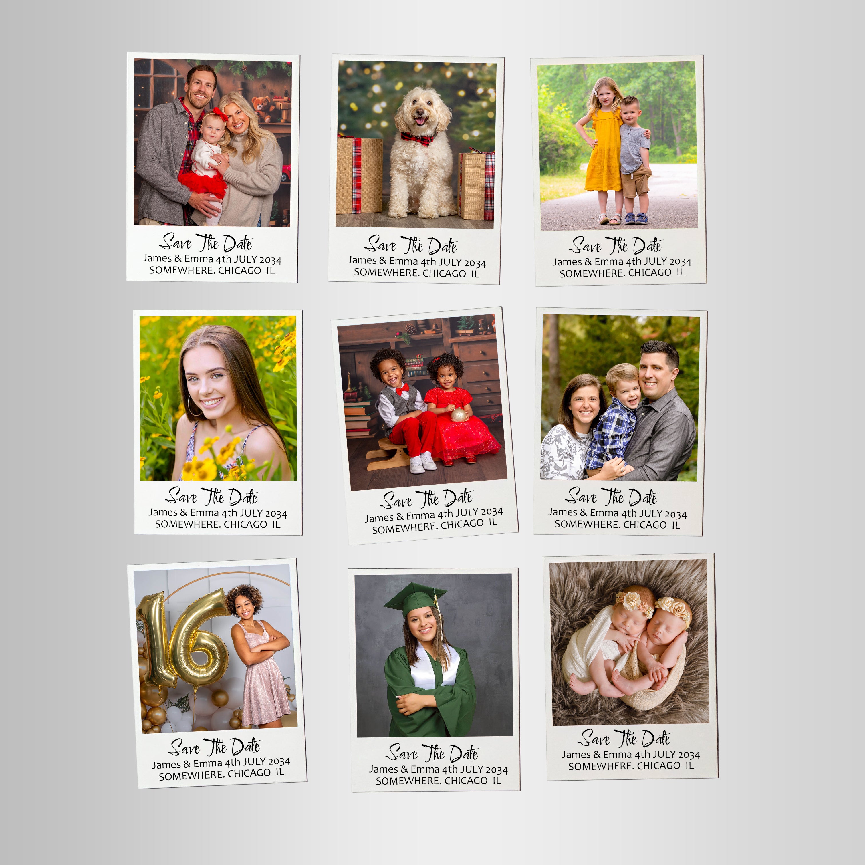 Save The Date Magnets - 2.75x3.5 inch